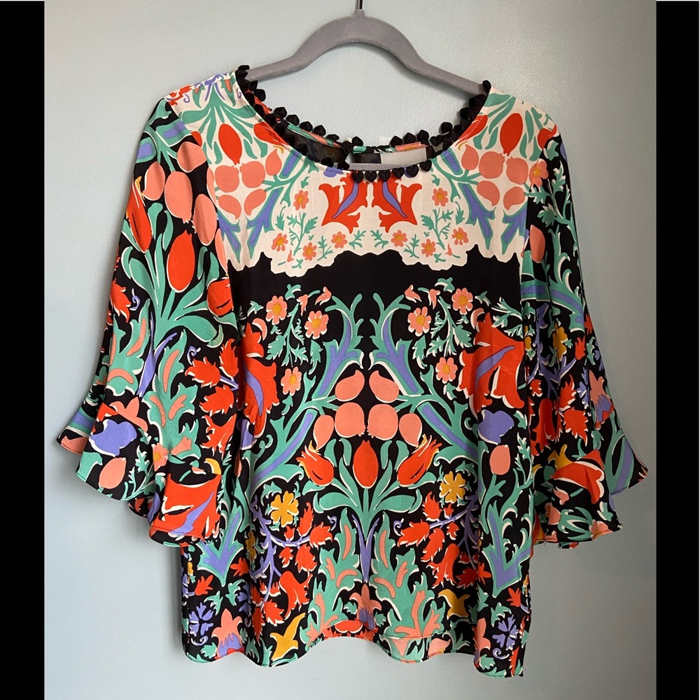 Anthropologie Maeve blouse, size 8.